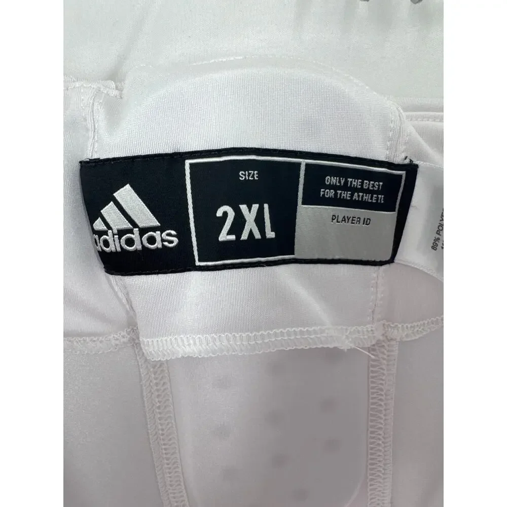 Adidas climate football integrated padded white pants size 2XL